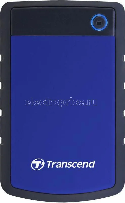 Фото Диск жесткий USB 3.0 1Tb TS1TSJ25H3B StoreJet 25H3 (5400rpm) 2.5дюйм син. Transcend 949643