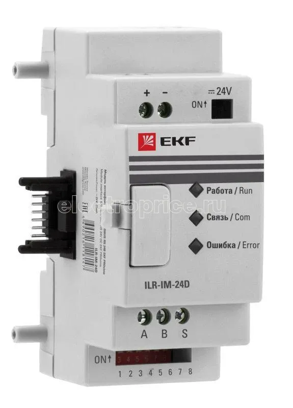 Фото Модуль интерфейсный MODBUS RS 24В PRO-Relay PROxima EKF ILR-IM-24D