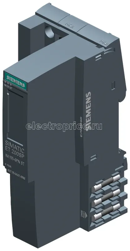 Фото Модуль интерфейсный SIMATIC ET 200SP IM155-6PN ST для сети PROFInet Siemens 6ES71556AU010BN0