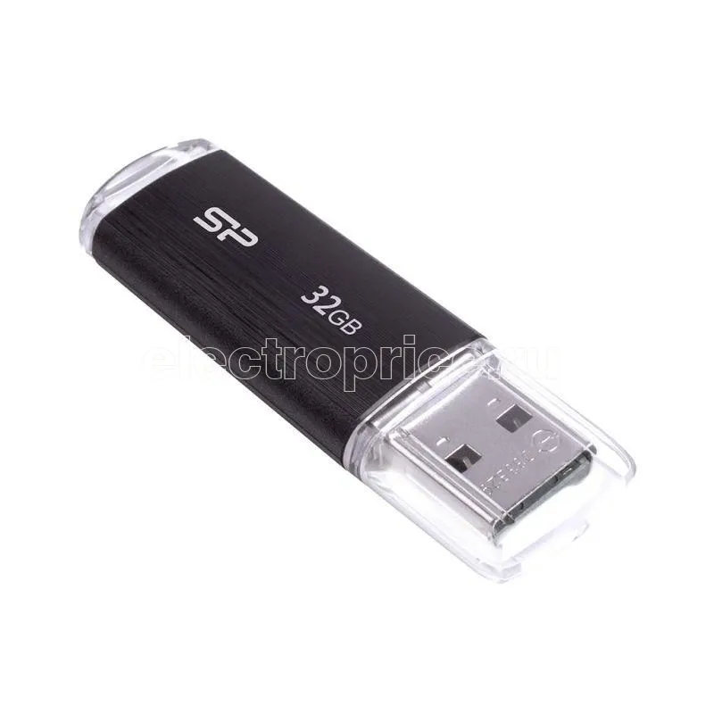 Фото Флеш-диск 32Гбайт Ultima U02 SP032GBUF2U02V1K USB2.0 черн. SILICON POWER 1060158