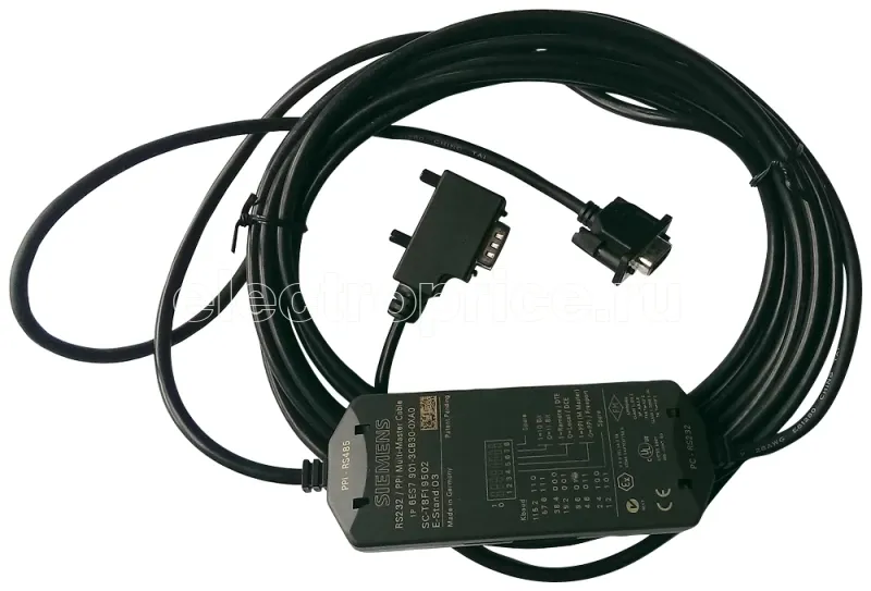 Фото Кабель USB/PPI для подкл. S7-200 к USB-порту SIMATIC S7-200 (дл.5м) Siemens 6ES79013DB300XA0