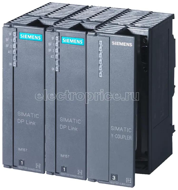 Фото Соединитель-Y для блока Y-образного подключения SIMATIC S7 Siemens 6ES71971LB000XA0