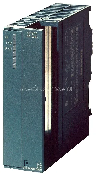 Фото Процессор коммуникационный SIMATIC S7-300 CP340 RS422/485 Siemens 6ES73401CH020AE0