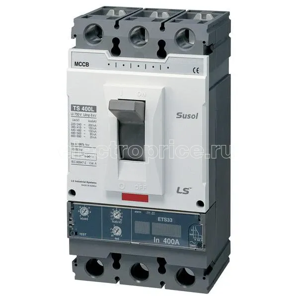 Фото Выключатель автоматический 3п 3т 250А 65кА TS400N ETM33 AC LS Electric 108015300