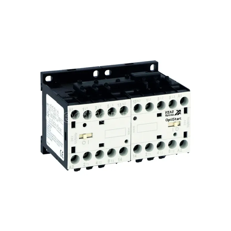 Фото Мини-контактор реверсивный OptiStart K-MCP-12-30-10-D048 с подкл. силовой цепи КЭАЗ 335749