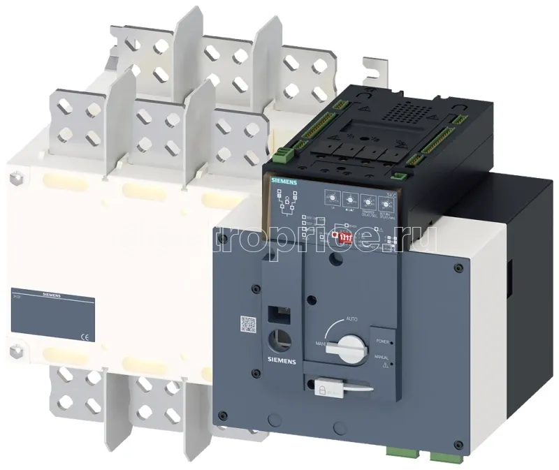 Фото Переключатель нагрузки автоматич. (ATSE) Ue: AC 415В Ith: 1250А 3-P 50/60Гц Siemens 3KC83520GA220GA3