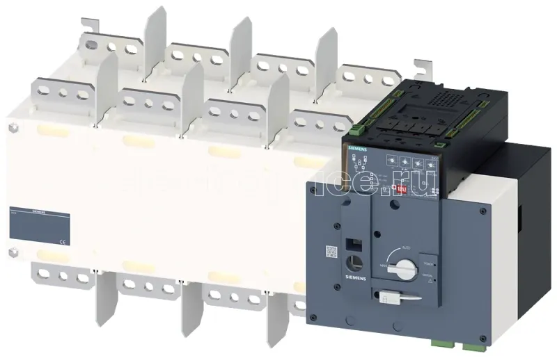 Фото Переключатель нагрузки автоматич. (ATSE) Ue: AC 415В Ith: 1600А 4-P 50/60Гц Siemens 3KC84540HA220GA3