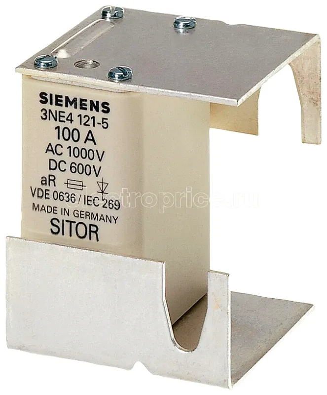 Фото Вставка плавкая SITOR 100А AC 1000В для 6QG11 Siemens 3NE41215