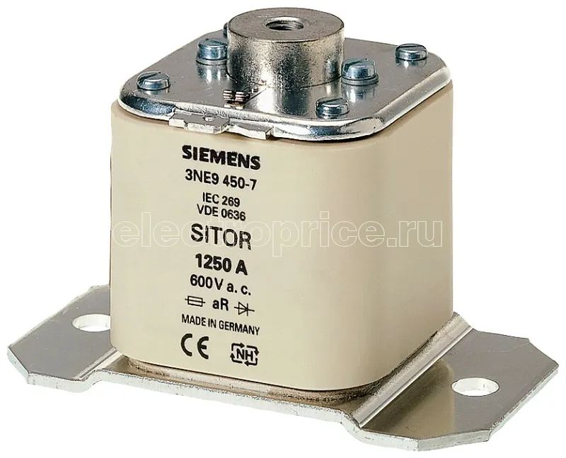 Фото Вставка плавкая SITOR 850А AC 600В Siemens 3NE94507