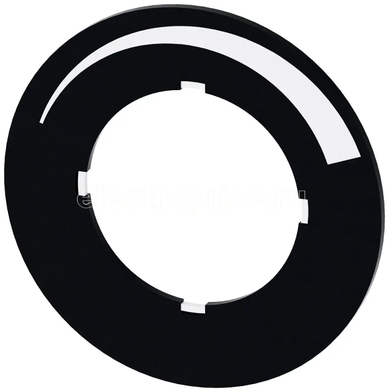 Фото Табличка маркировочная для потенциометра надпись белая с маркировкой: STARTING черн. Siemens 3SU19000BG160RU0