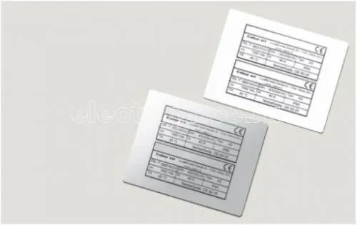 Фото Табличка полужесткая для маркировки оболочек клейкое основание ПВХ красн. (уп.10шт) DKC TASE60100AR