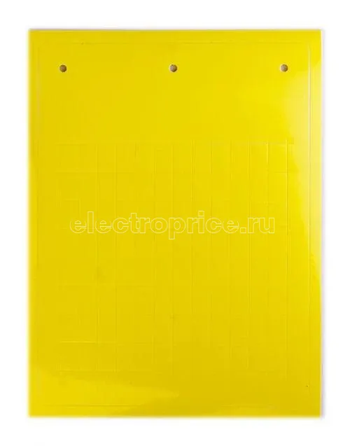 Фото Табличка эластичная клейкое основание винил желт. (уп.960шт) DKC TAF128AY