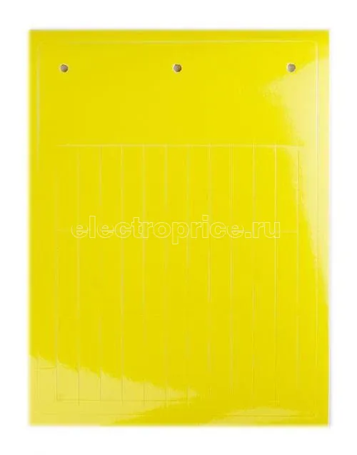 Фото Табличка эластичная клейкое основание винил желт. (уп.330шт) DKC TAF359AY