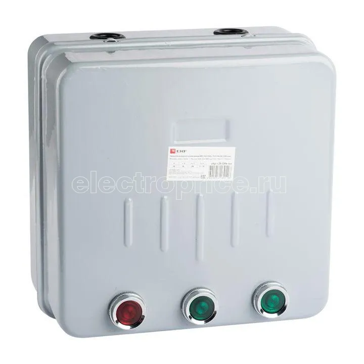 Фото Пускатель реверсивный КМЭ 65А 400В с РТЭ IP44 в корп. PROxima EKF ctrp-r-65-400v-rev