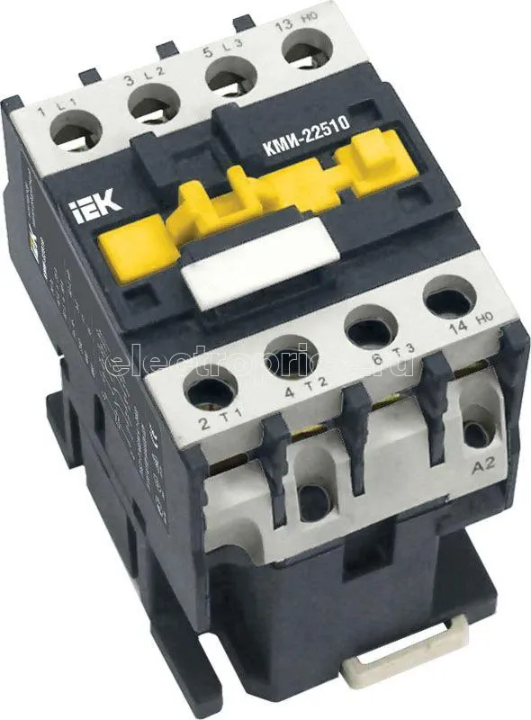 Фото Контактор КМИ-22511 25А 110В/АС3 1НЗ IEK KKM21-025-110-01