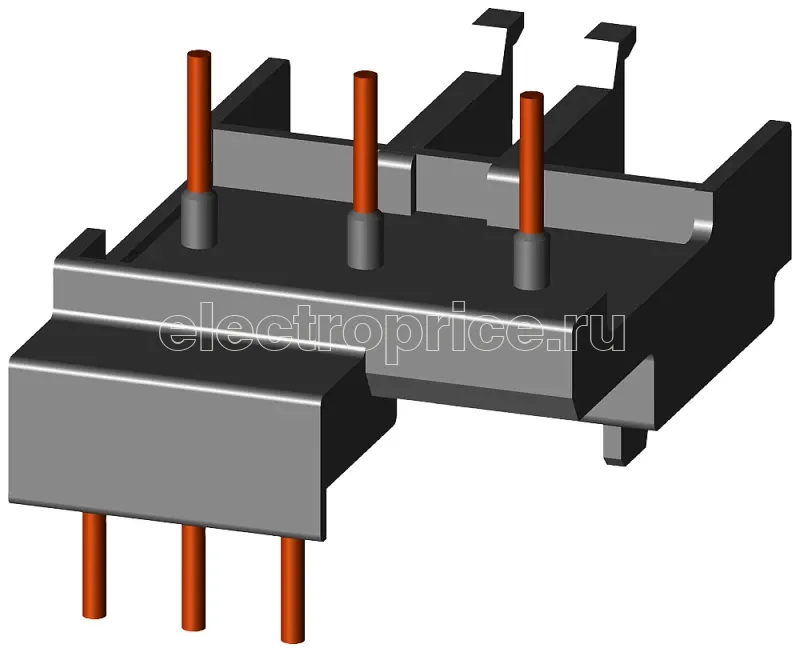 Фото Модуль соединительный электрический и механический для 3rv1021 и 3rt101. упаковка = 10 штук Siemens 3RA19211D