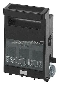 Фото Разъединитель-предохранитель i=160А u=690В 3п доп. переключатель 1НO+1НЗ с адаптером для 40мм сист. для подвода кабеля снизу для предохранителей размера NH00 Siemens 3NP50651CF10